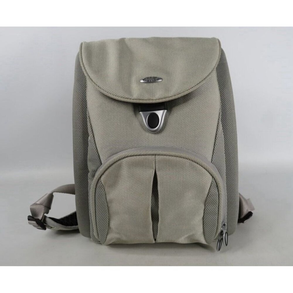 Tumi T3 Computer Laptop Silver Gray Backpack 6480ALU